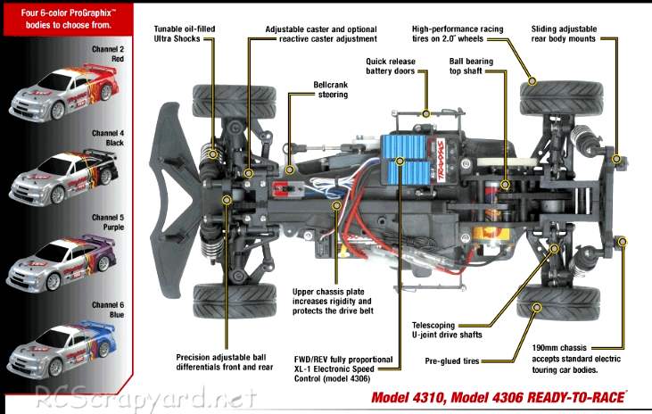 Traxxas 4-Tec XL-1 Chassis