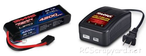 Traxxas 4200Mah LiPo Battery and Charger