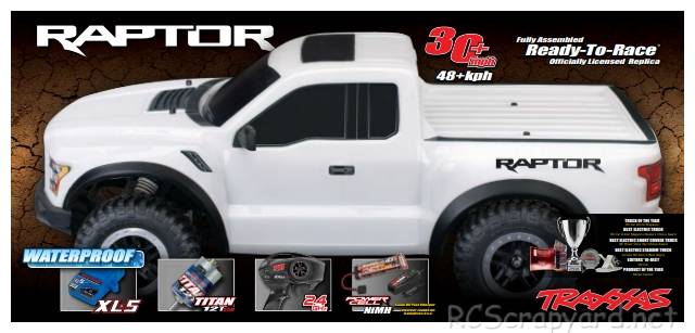 Traxxas 2017 Ford F-150 Raptor Box