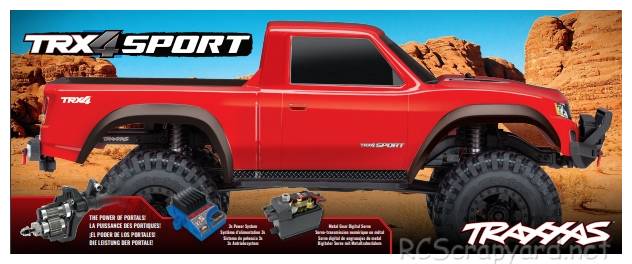 Traxxas TRX-4 Sport - 82024-4 Box