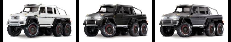 Traxxas TRX-6 Mercedes-Benz G 63 AMG 6x6 - 88096-4