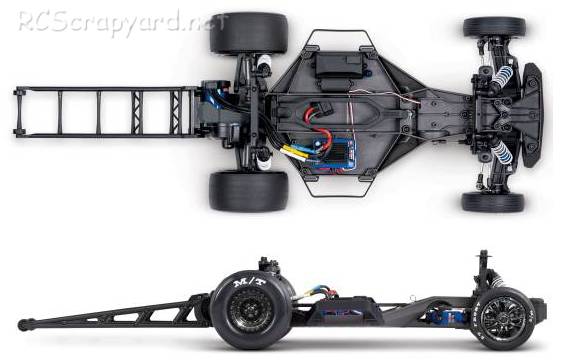 Traxxas Drag Slash Chassis