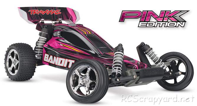 Traxxas Bandit XL-5 Pink LE Buggy - 24054-1P