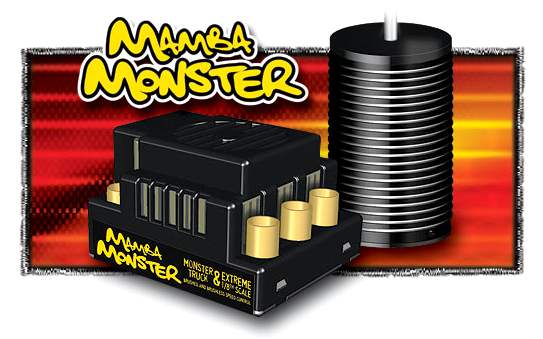 Castle Creations Mamba Monster ESC and Motor