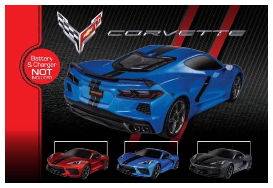 Traxxas Corvette Stingray - 93054-4 Box