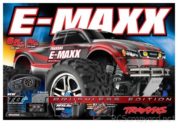 Traxxas E-Maxx Brushless 39087-1 Box