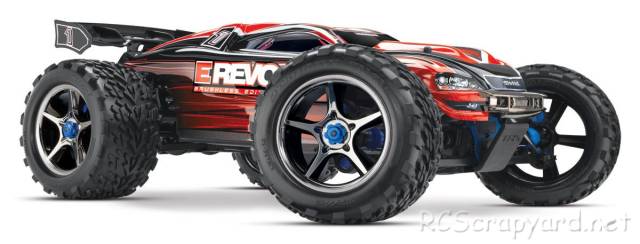 Traxxas E-Revo Brushless TSM Monster Truck - 56086-4