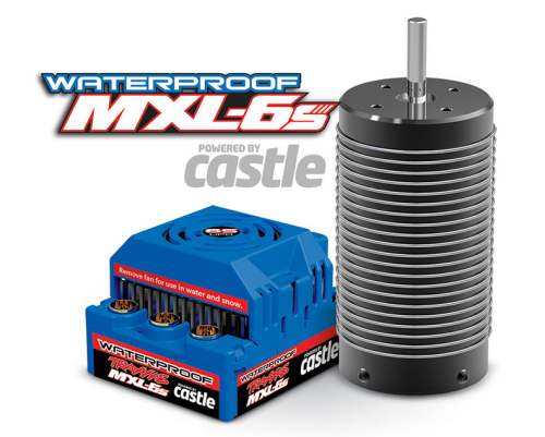 Traxxas MXL-6s ESC - Brushless Motor