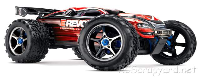 Traxxas E-Revo Brushless Monster Truck - 56087-1