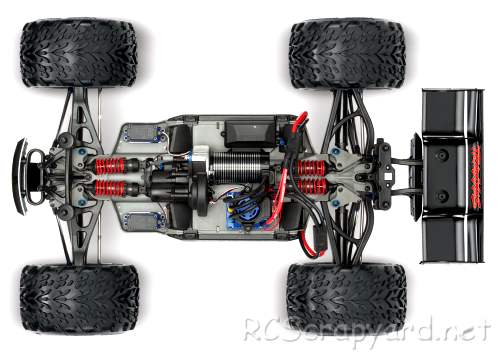 Traxxas E-Revo Brushless TSM Chassis