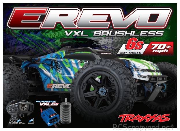 Traxxas E-Revo VXL TSM 86086-4 Box