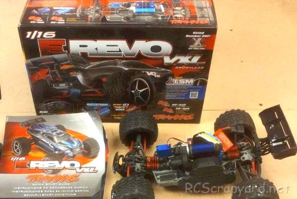 Traxxas E-Revo VXL TSM 71076-3 (2016) Box