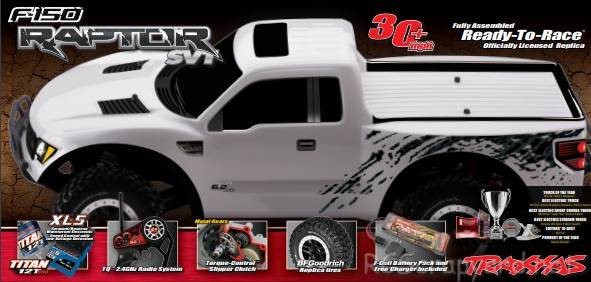 Traxxas Ford F150 SVT Raptor Box