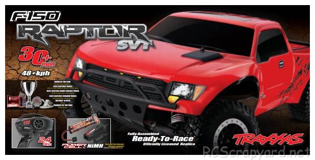 Traxxas Ford F150 SVT Raptor Box