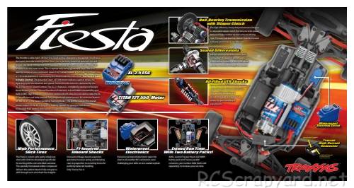 Traxxas Ford Fiesta Box