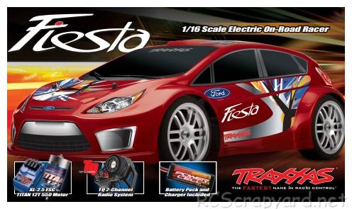 Traxxas Ford Fiesta Box