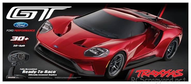 Traxxas Ford GT - 83056-6 Box