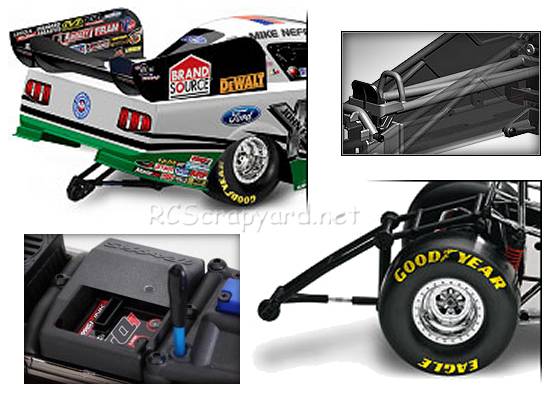 Traxxas Funny Car Chassis