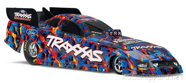 Traxxas Ford Mustang Funny Car SE TSM - 69087-4