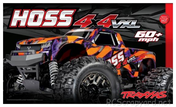 Traxxas Hoss 4x4 VXL Box