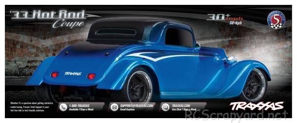 Traxxas Hot Rod 1933 Coupe - 93044-4 Box