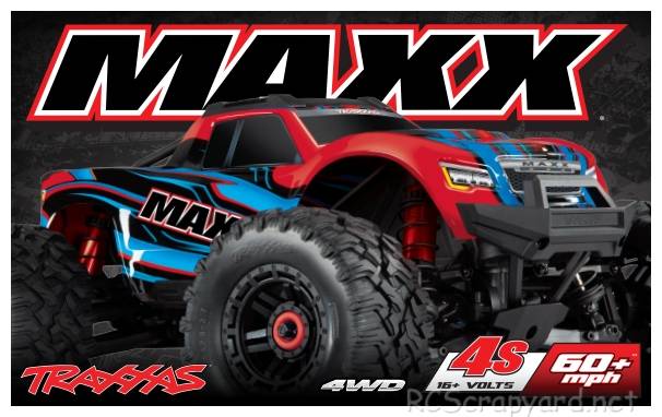 Traxxas Maxx 89076-4 Box