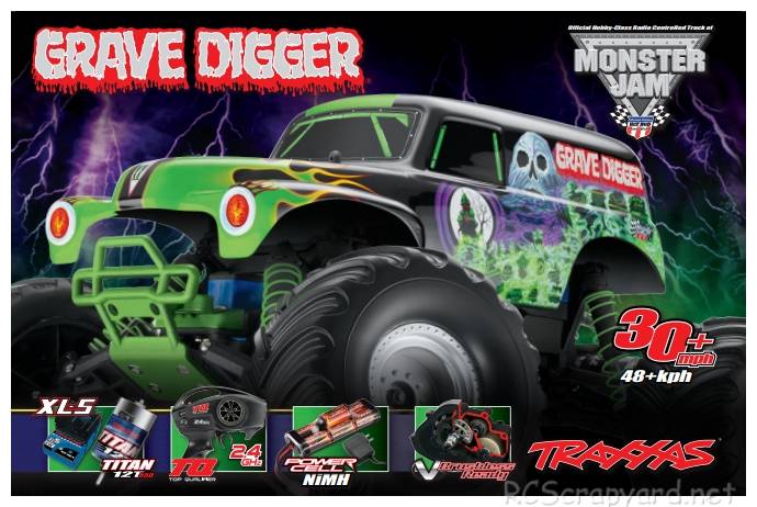 Traxxas Grave Digger Box