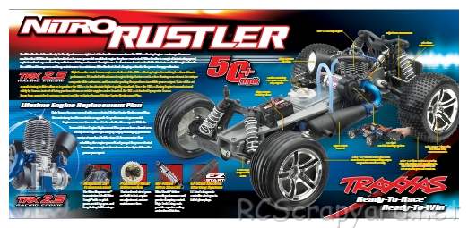 Traxxas Nitro Rustler 4407