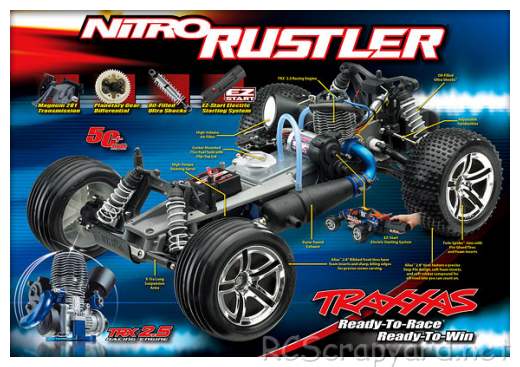 Traxxas Nitro Rustler 4409