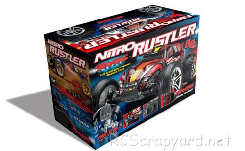 Traxxas Nitro Rustler 4409 Box