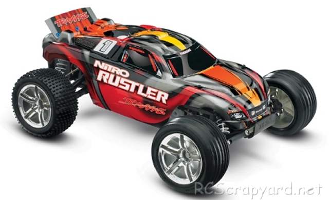 Traxxas Nitro Rustler Truck - 44094-1