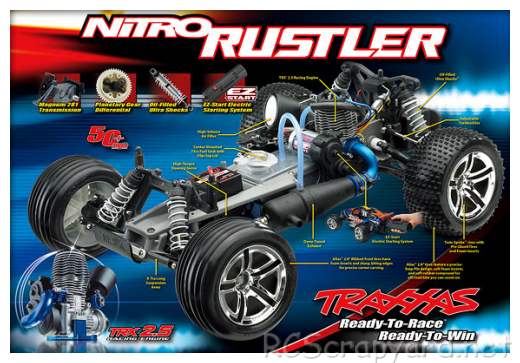 Traxxas Nitro Rustler 44094