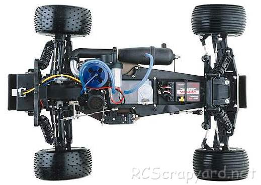 Traxxas Nitro Rustler 4404 / 4410 Chassis