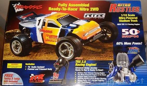 Traxxas Nitro Rustler 2.5 4410 Box