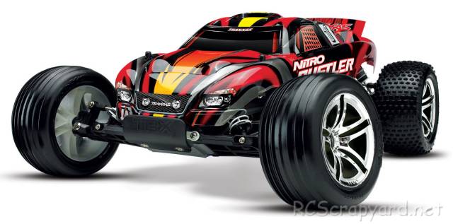 Traxxas Nitro Rustler TSM Truck - 44096-3