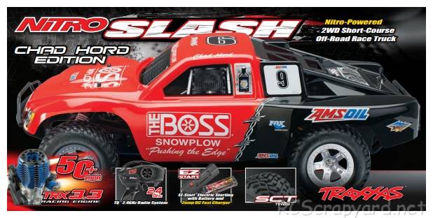 Traxxas Nitro Slash - Chad Hord Edition - 44054-1