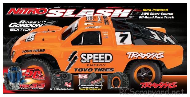 Traxxas Nitro Slash - Robby Gordon Edition - 44054-1