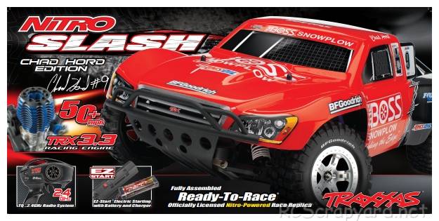 Traxxas Nitro Slash - Chad Hord Edition - 44054