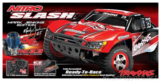 Traxxas Nitro Slash - Mark Jenkins Edition - 44054