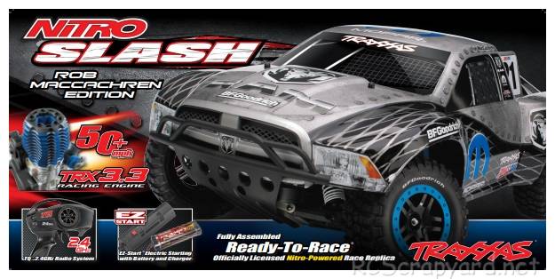 Traxxas Nitro Slash - Rob MacCachren Edition - 44054