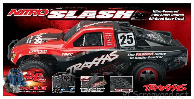 Traxxas Nitro Slash TSM - 44056-3