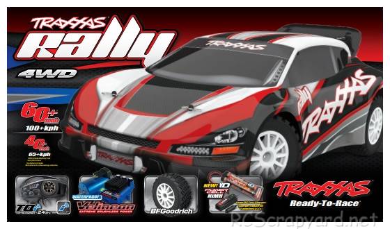 Traxxas Rally - 74076-1 Box