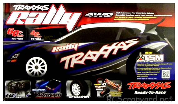 Traxxas Rally TSM - 74076-3 Box