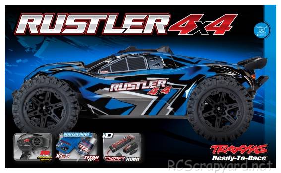 Traxxas Rustler 4x4 XL-5 - 67064-1 Box