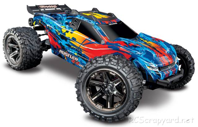 Traxxas Rustler 4x4 VXL Truck (2018) - 67064-1