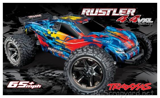 Traxxas Rustler 4x4 VXL Box