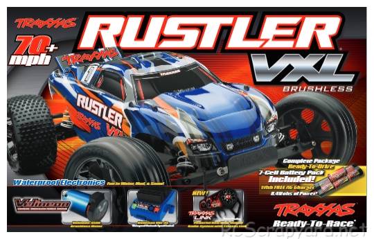 Traxxas Rustler VXL Box