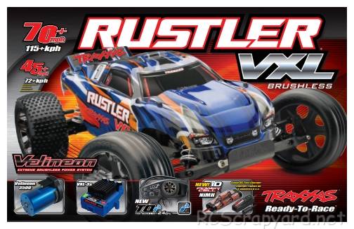 Traxxas Rustler VXL - 37076-1 Box