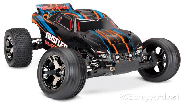 Traxxas Rustler VXL TSM Truck (2018) - 37076-4