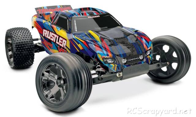 Traxxas Rustler VXL TSM Rock n' Roll Truck (2017) - 37076-4